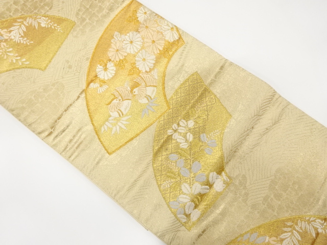 JAPANESE FUKURO OBI / WOVEN JIGAMI PATTERN